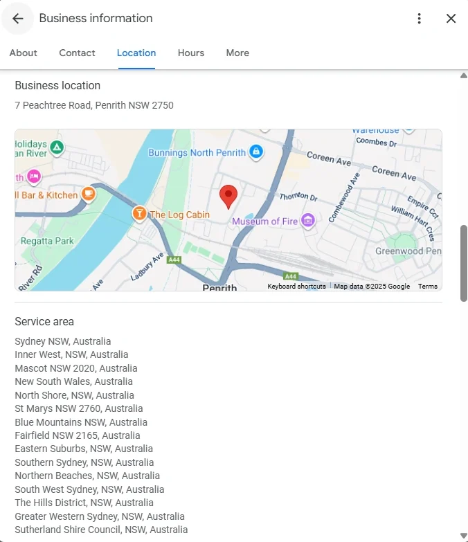 A list of service areas offered by King Kong Trailers