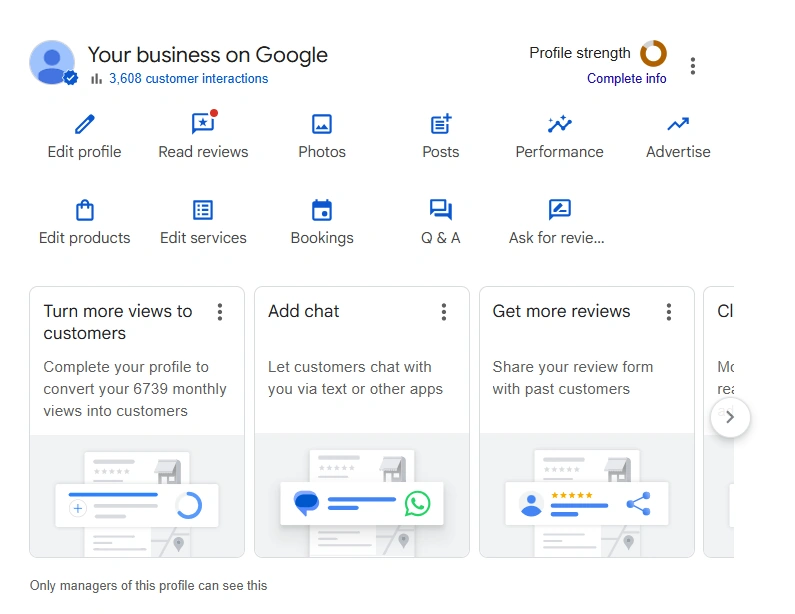 Google Business Profile Manager